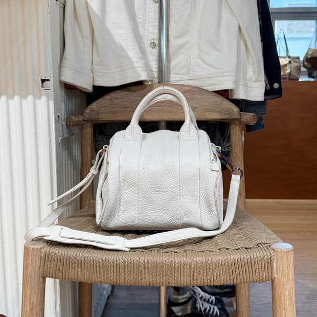 알렉산더 왕 화이트 루코 더플 보스턴백 