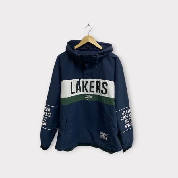 NBA 레이커스 후드 아노락 점퍼L