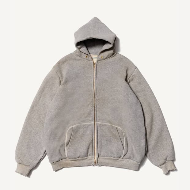 [4] 25ss 아프레쎄 빈티지 후드집업 그레이