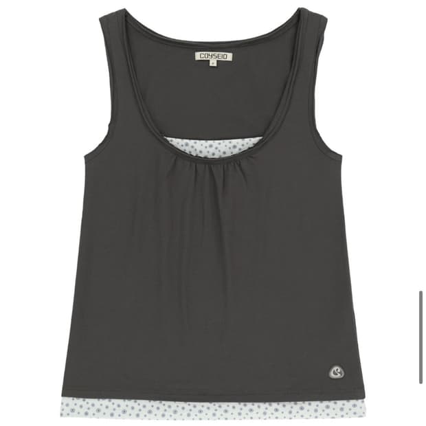 코이세이오 두두 레이어드 슬리브리스 차콜 (2)