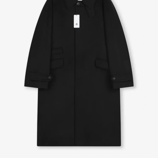 비슬로우 오버사이즈 캐시미어 발마칸 코트