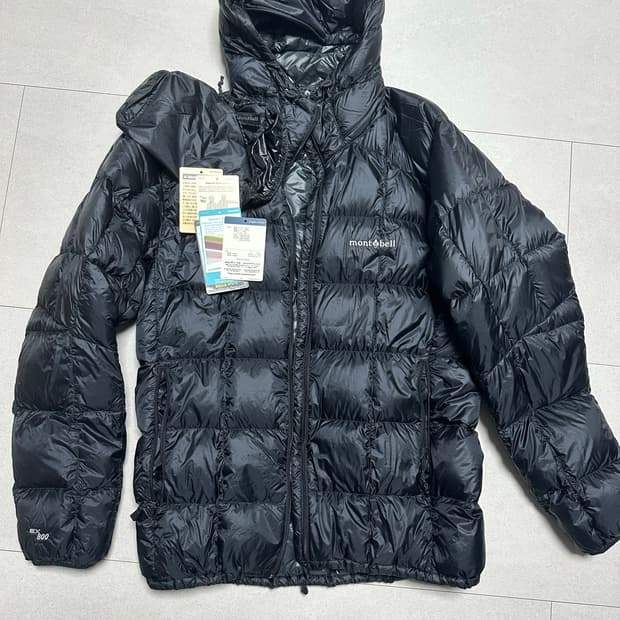 몽벨 슈페리어 다운 자켓 블랙 L