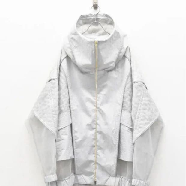 BALMUNG 발뭉 퀼트오간자하이넥파카