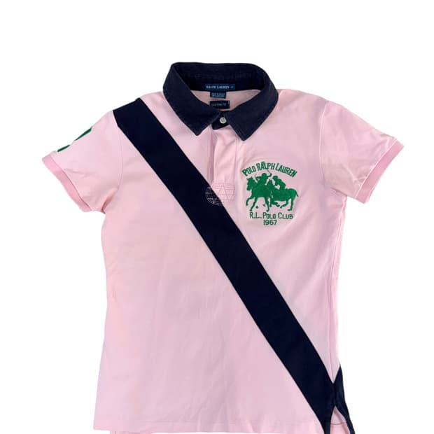 폴로 빅포니 핑크 카라티 (s)