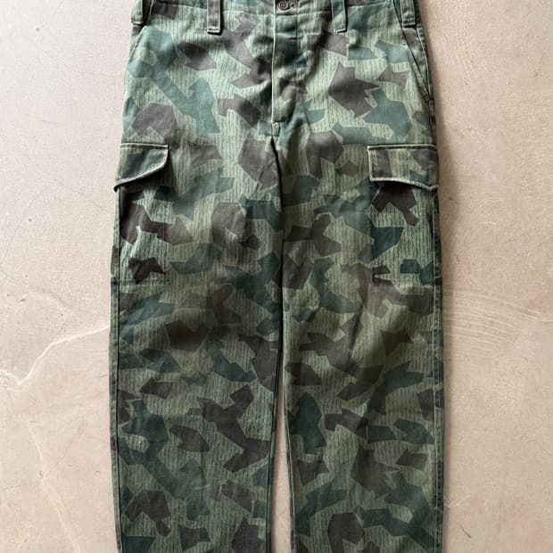 70s Bulgarian Army Camouflage Trousers