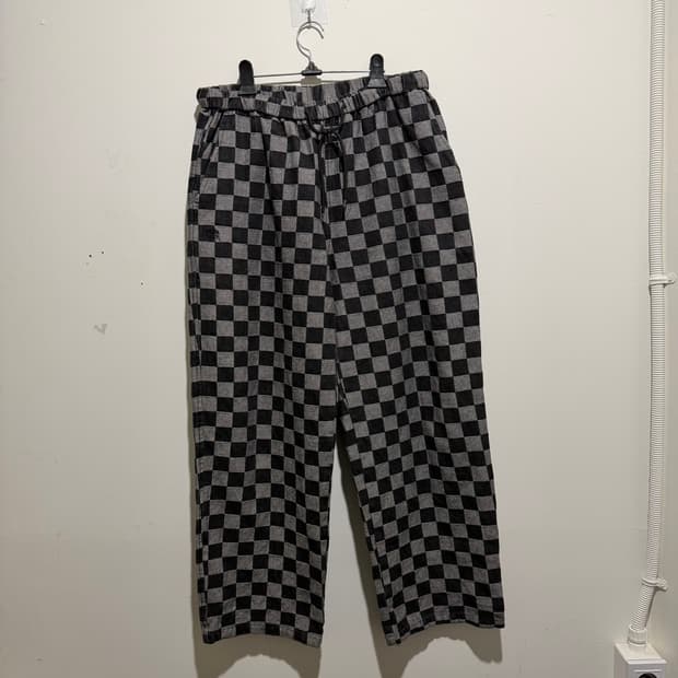 브라운브레스 체커 보드 밴딩팬츠
