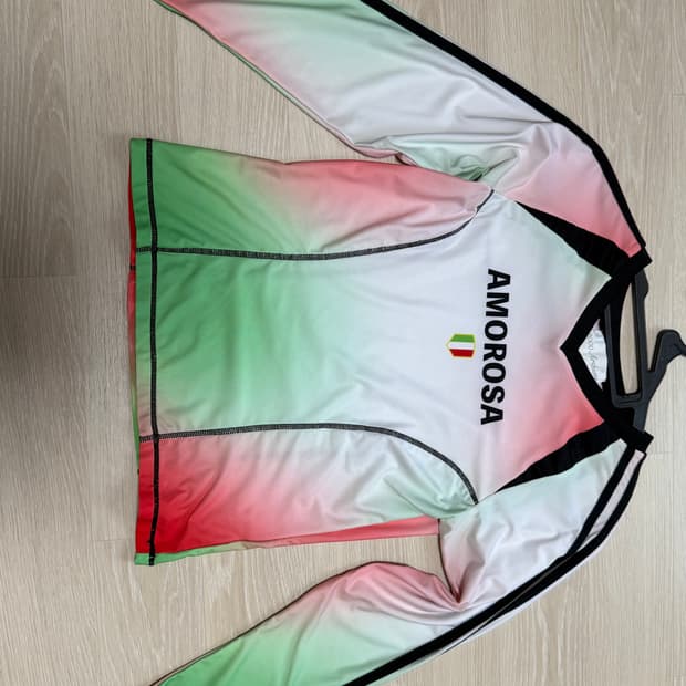 2000아카이브 풋볼 티셔츠 AMOROSA 긴팔 티셔츠 그라데이션