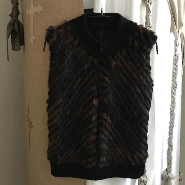 퍼 니트 베스트