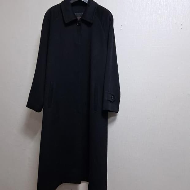 Laseine 100% 퓨어캐시미어롱코트 블랙 여성 77까지
