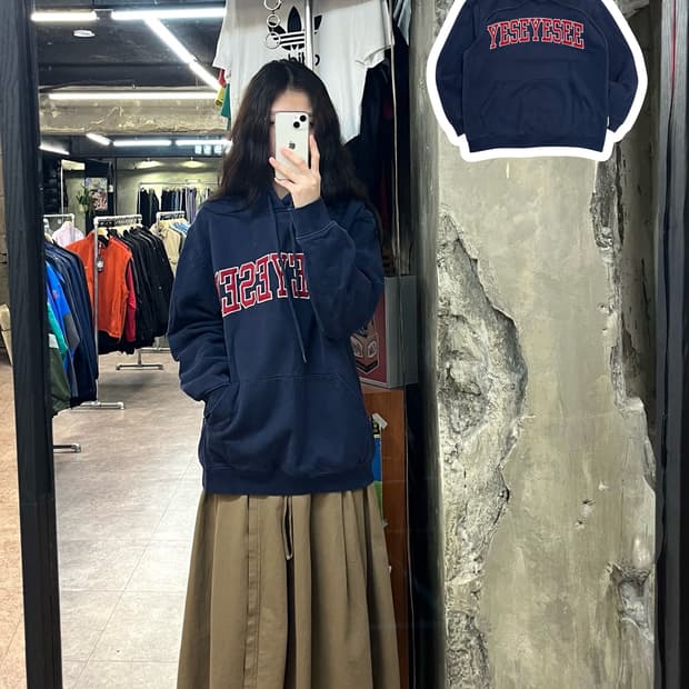 예스아이씨 후드티 네이비 M #csz2894
