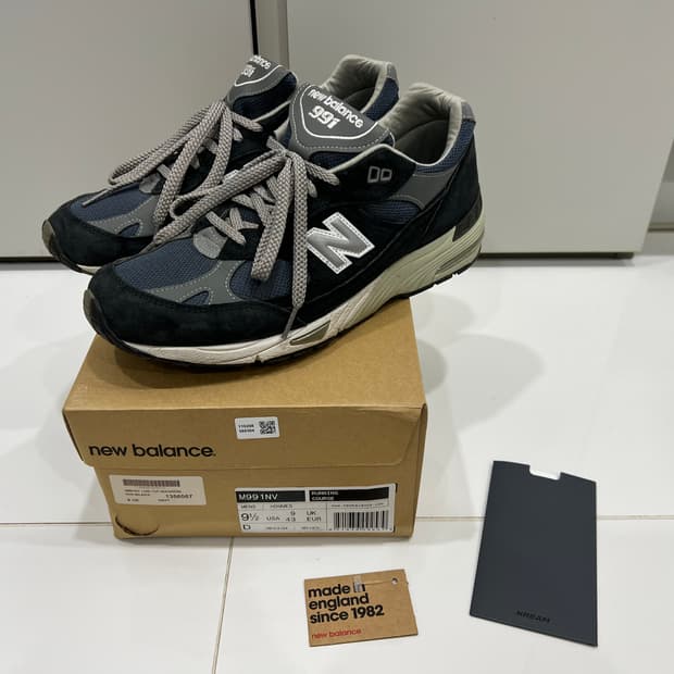 뉴발 991 네이비 275mm