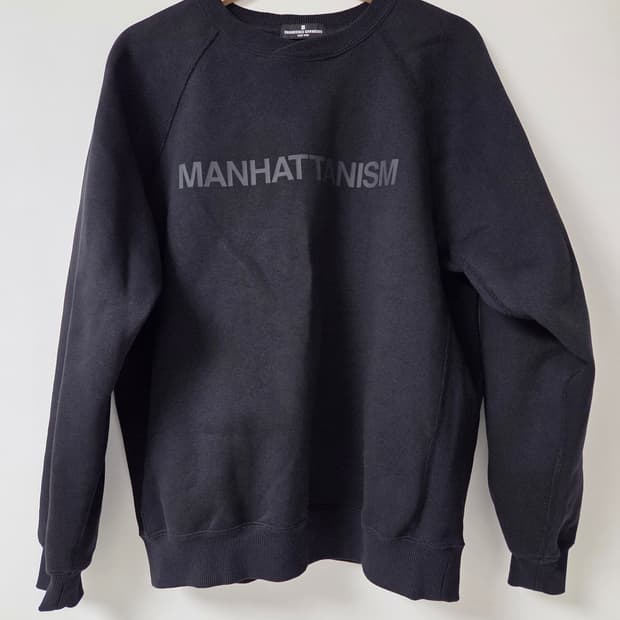 GU x 엔가 헤비웨이트 스웨트 풀오버 맨투맨