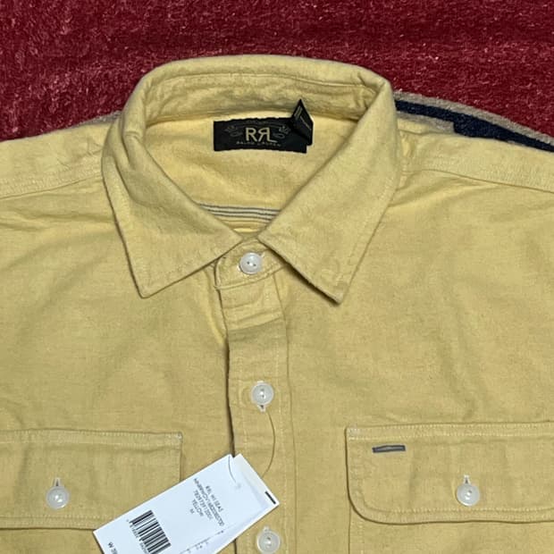 RRL 샤모아 브러시 워크셔츠