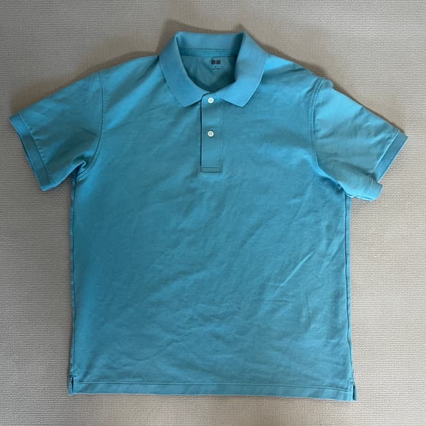 무료배송 - 유니클로 PK 반팔티셔츠(블루) XL