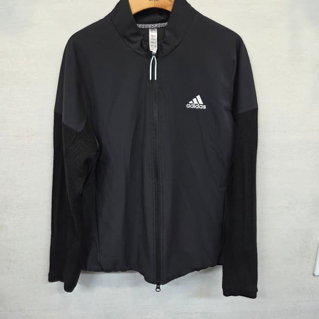 아디다스 여성 프리마로프트 패디드 니트 투웨이 자켓 L