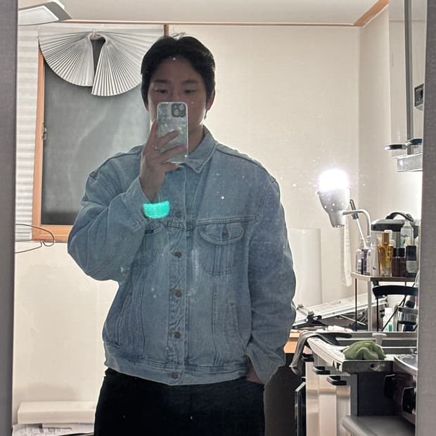 00s USA lee denim jacket