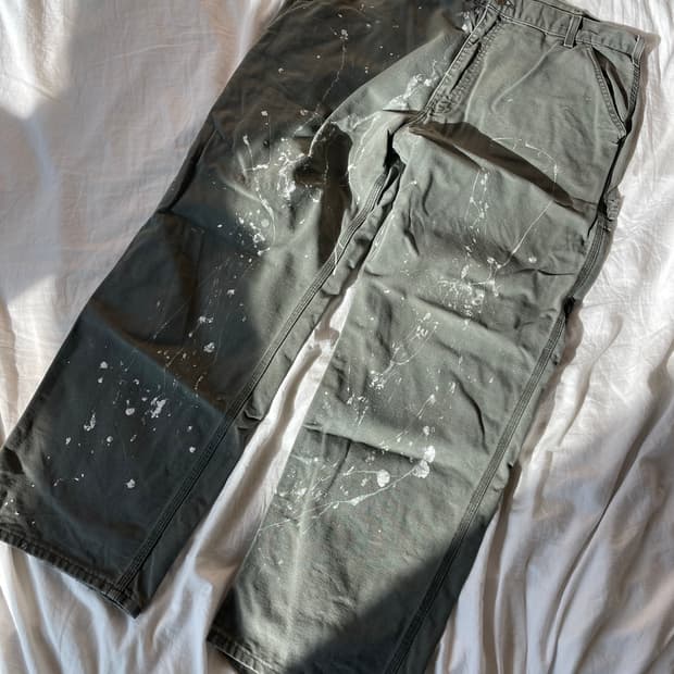 Carhartt green vintage pants 