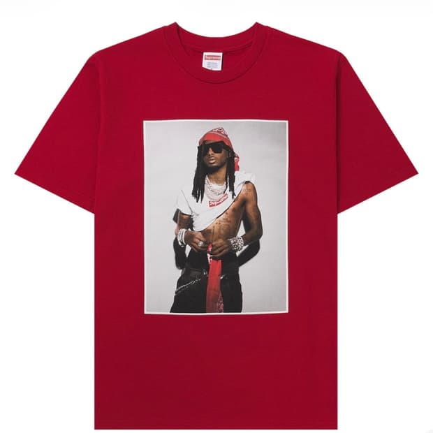 슈프림 플레이보이 카티 티셔츠 레드 - 25FW