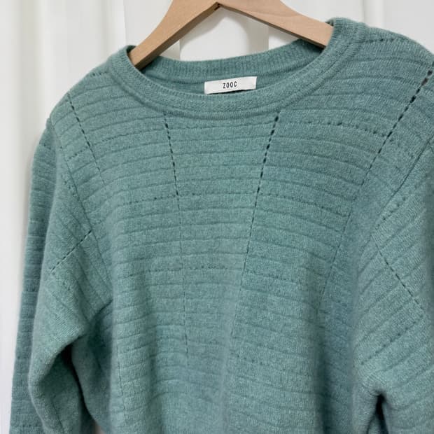 ZOOC 주크 반크롭 울니트