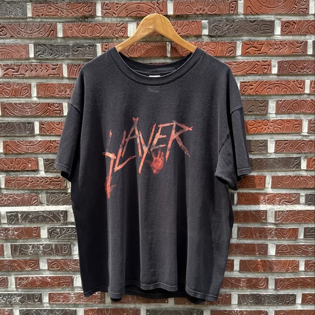 슬레이어 Slayer 00s 빈티지 투어 티셔츠