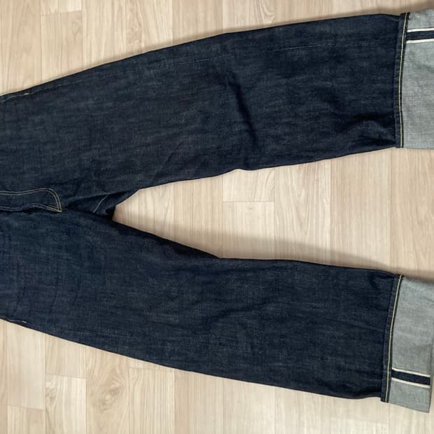 아웃스탠딩 셀비지 데님 W.W. II SELVEDGE STRAIGHT P