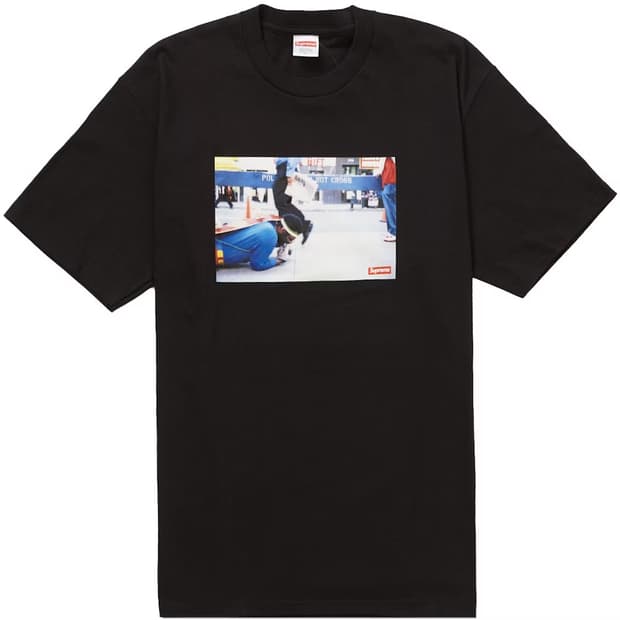 슈프림 트레이닝 크롤티 블랙 L 새상품 