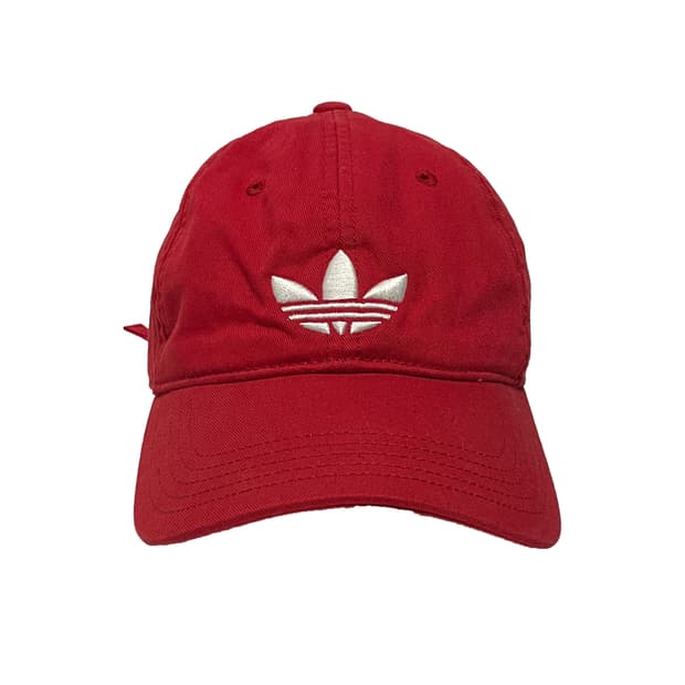 아디다스 불꽃로고 레드 볼캡 모바
