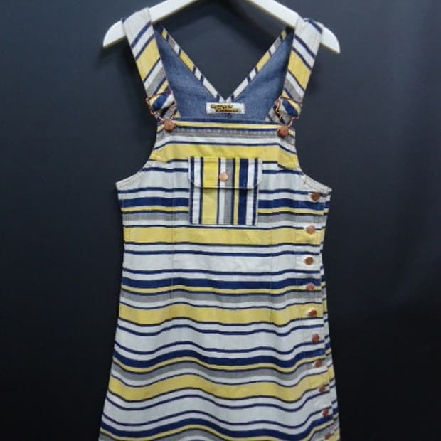 HYSTERIC GLAMOUR 히스테릭 글래머 멜빵 원피스 