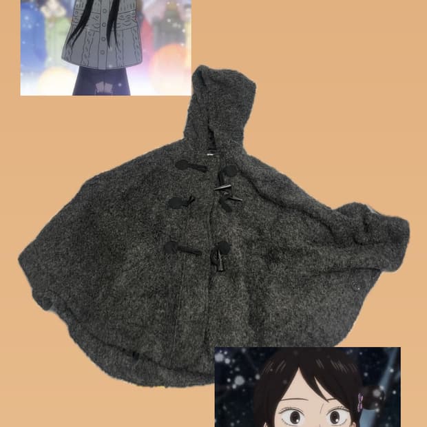 모리걸 케이프 망토