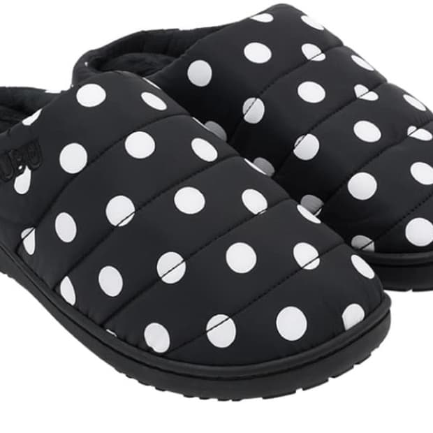 SUBU 도트 패딩 슈즈