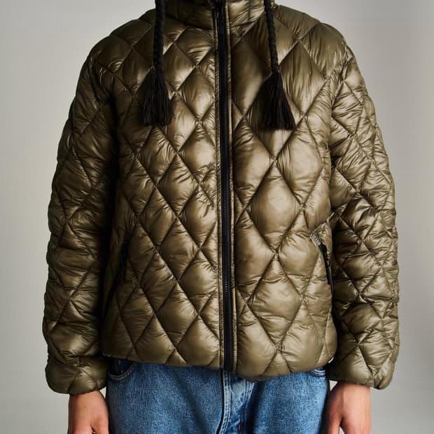 새상품) 팝 트레이딩 컴퍼니 퀄티드 리버시블 자켓