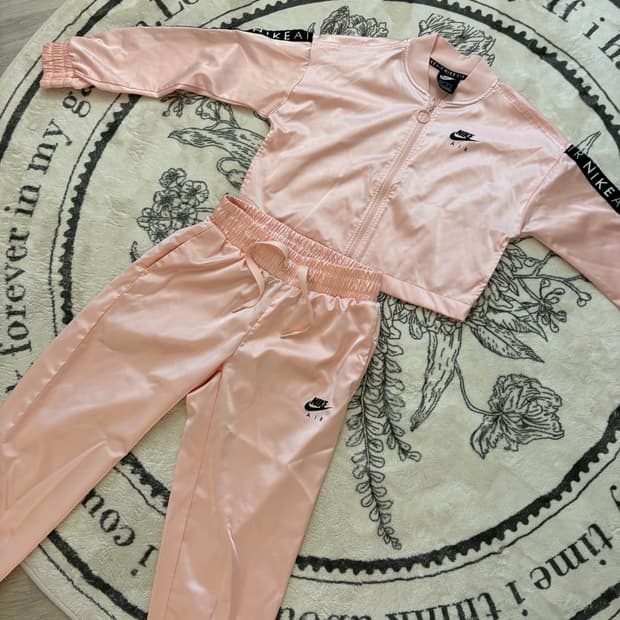 나이키 져지 셋업 펄핑크 거의새상품 (상의xs 하의s)