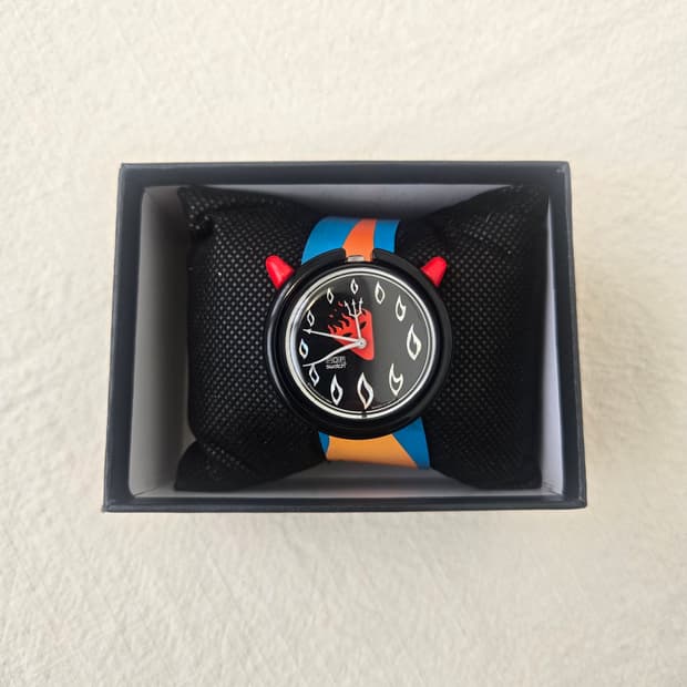 1994 swatch pop "hot stuff" 스와치
