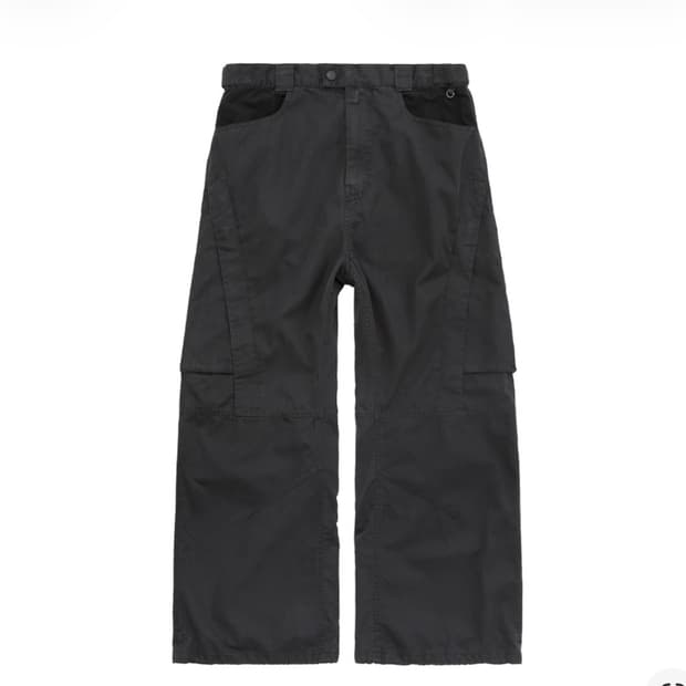 3) 폴리테루 보더팬츠 다크네이비