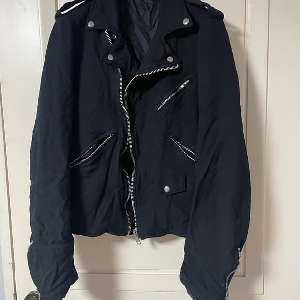 Comme des garcons black x rider jacket