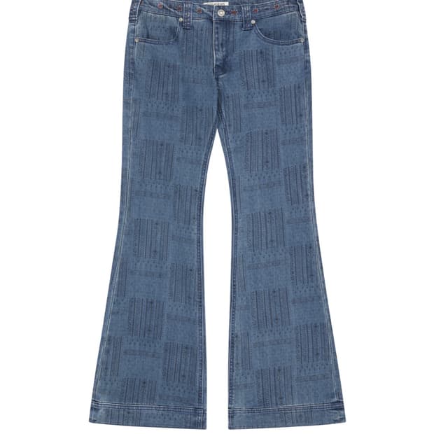 교환+판매 ) 코이세이오 빈티지 부츠컷 데님 팬츠청바지 블루 2사이즈