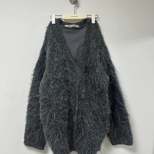 [퍼버즈] perverze wave crash knit cardigan