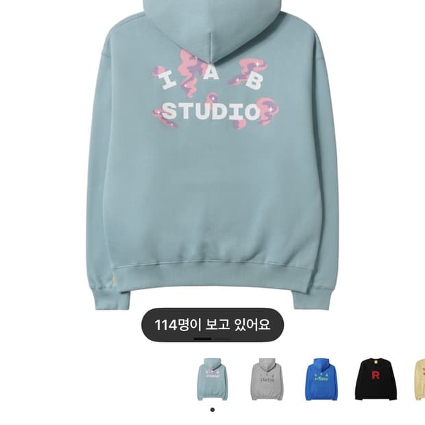 아이앱 스튜디오 포켓몬 님피아 콜라보 후디