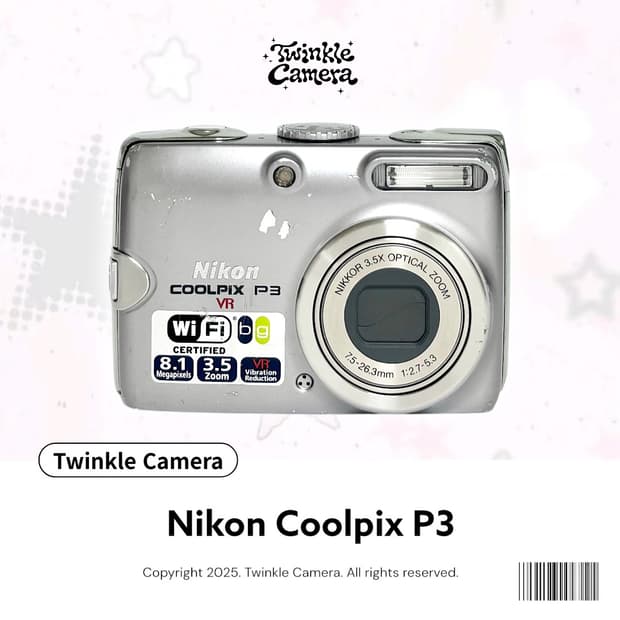 (희귀⚡️) Nikon 니콘 쿨픽스 P3