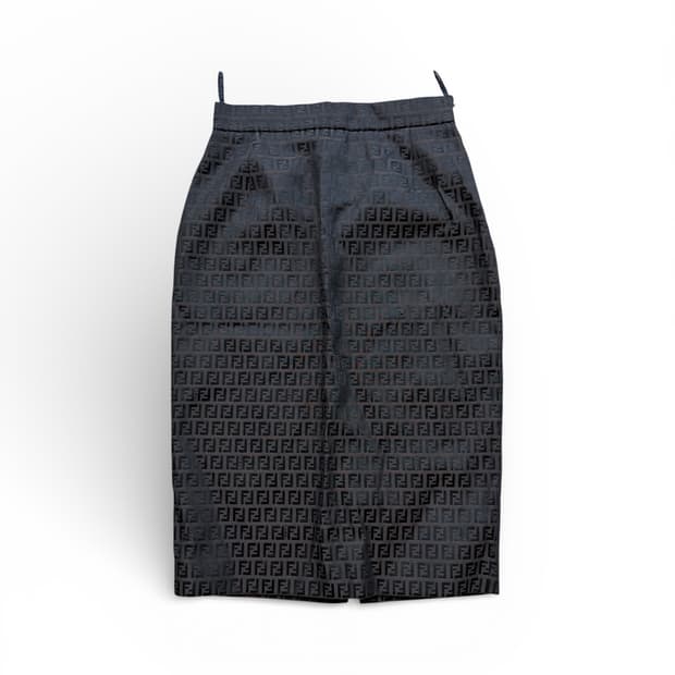 펜디(Fendi) 주카 모노그램 패턴 펜슬 스커트
