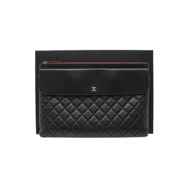 [S급] 샤넬 램스킨 플랩 클러치백 판매합니다!!!