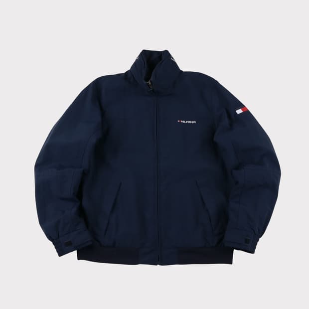[해외 S] 타미 힐피거 나일론 블루종 자켓