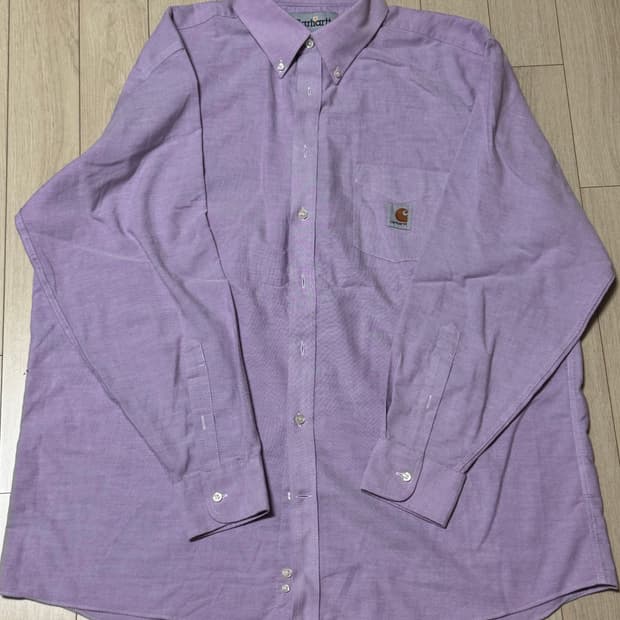칼하트 연보라 긴팔셔츠