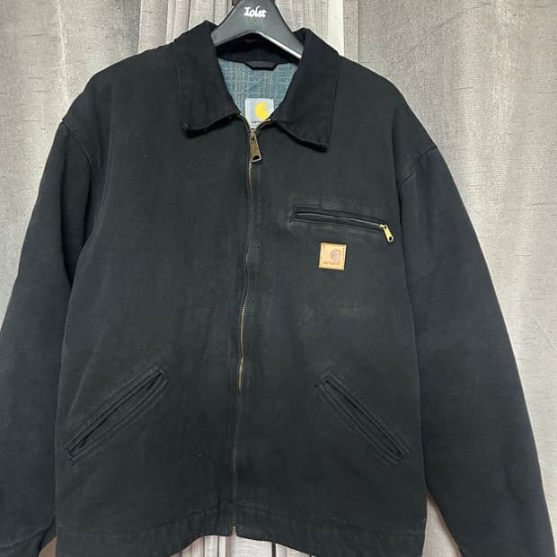 칼하트 디트로이트 자켓 검정