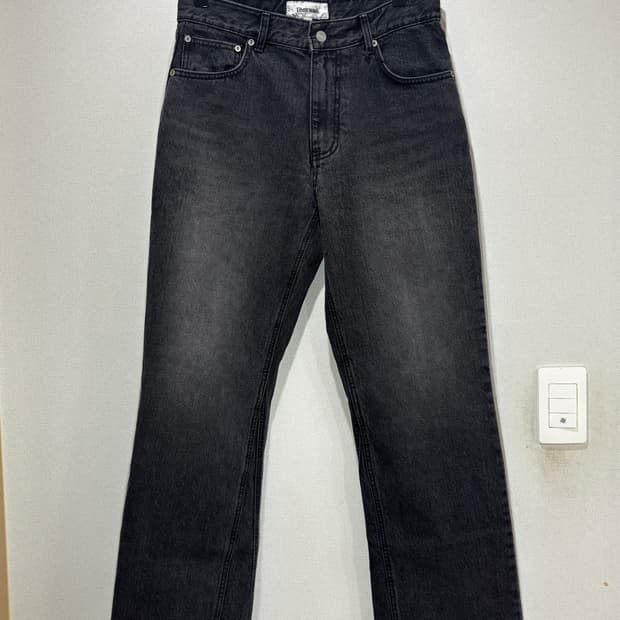 택포/S급) Tonywack 그레이 플레어드 레그 데님 진