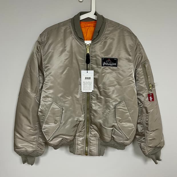 [M]프로토타입스 x 알파인더스트리 MA-1 봄버자켓