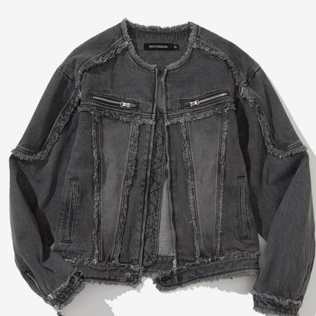 낫포너드 데님자켓 L 새상품