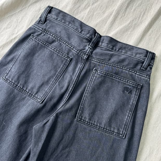 유니클로 jw앤더슨 흑청 자수 데님팬츠 76.5(29)
