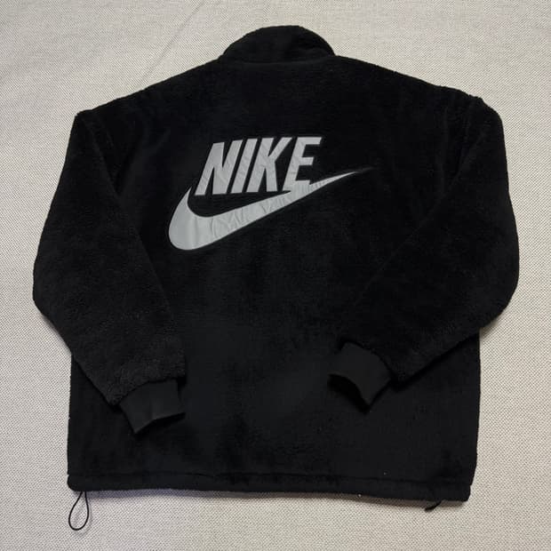 나이키 스카치 빅로고 플리스 자켓