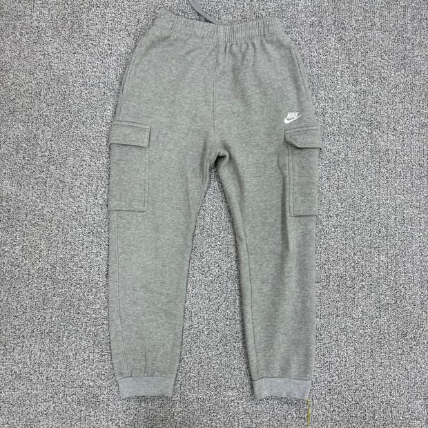 L 나이키 기모 카고 조거 팬츠 포켓 0303J